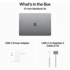 Portatīvais dators Apple MacBook Air (2024) 15" M3 chip with 8-core CPU and 10-core GPU 24GB 512GB SSD - Space Grey INT