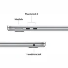 Portatīvais dators Apple MacBook Air (2025) 13” M4 chip with 10-core CPU and 8-core GPU 16GB 256GB SSD - Silver RUS