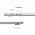 Portatīvais dators Apple MacBook Air (2025) 15” M4 chip with 10-core CPU and 10-core GPU 16GB 256GB SSD - Silver RUS