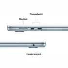 Portatīvais dators Apple MacBook Air (2025) 15” M4 chip with 10-core CPU and 10-core GPU 16GB 256GB SSD - Sky Blue RUS