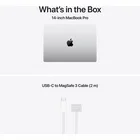 Portatīvais dators Apple MacBook Pro 14" Apple M5 Pro chip with 15‑core CPU and 16‑core GPU 24GB 1TB SSD - Silver INT