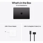 Portatīvais dators Apple MacBook Pro 14" M4 chip with 10-core CPU and 10-core GPU 16GB 1TB SSD - Space Black INT