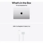 Portatīvais dators Apple MacBook Pro 14" M5 chip with 10-core CPU and 10-core GPU 16GB 512GB SSD - Silver INT