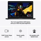 Portatīvais dators Apple MacBook Pro 16" M4 Max chip with 14-core CPU and 32-core GPU 36GB 1TB SSD - Space Black INT