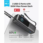 Akumulators (Power bank) Anker 25000mAh Space Black A1695H11