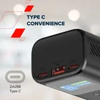 Akumulators (Power bank) Canyon OnPower 130 Dark Grey 10000 mAh Dark