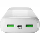 Akumulators (Power bank) Puro Daily 20 Plus 20000 mAh White