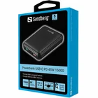 Akumulators (Power bank) Sandberg 15000 mAh 420-66