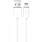 Puro Power and data cable from USB-A to Lightning 1m White