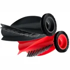 Roborock Rubber Main Brush with Robust Synthetic Bristles-Red & Gray