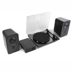 Vinila plašu atskaņotājs Rega System One Black Rega System One Black (Rega Planar 1 + Rega Io + Rega Kyte + Rega SC1)