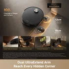 Putekļu sūcējs robots Dreame X60 Pro Ultra Complete Black