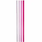 Salmiņu komplekts 4 gab. termokrūzēm Stanley The Quencher Tumbler Straws 0.89l Pink