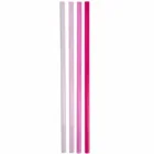 Salmiņu komplekts 4 gab. termokrūzēm Stanley The Quencher Tumbler Straws 1.18l Pink