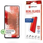Viedtālruņa ekrāna aizsargs Samsung Galaxy A51 Real Glass 2D By Displex Transparent