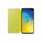 Mobilā telefona maciņš Samsung Galaxy S10e Clear View Cover Yellow