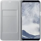 Atverams vāciņš Samsung Galaxy S8 Plus LED View Silver