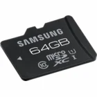 Atmiņas karte Samsung 64GB, MICRO SDXC PRO, CLASS 10 WITH SD ADAPTER