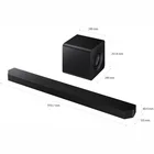 Soundbar Samsung Q-series Soundbar HW-Q800H 5.1.2ch Subwoofer (2026) HW-Q800H/EN