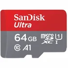 Atmiņas karte Sandisk 64GB microSDXC + SD Adapter