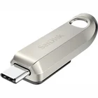USB zibatmiņa SanDisk Ultra Luxe Type-C 128GB SILVER