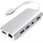 Satechi USB-C multimedia adapter Silver
