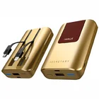 Akumulators (Power bank) iWalk 10000 mAH universal power bank, Gold