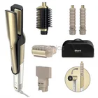 Matu veidotājs Shark Glam 5-in-1 Air Styler & Straightener Gold