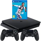 Spēļu konsole Spēļu konsole Sony PlayStation 4 Slim 500GB + FIFA 19 + Dualshock 4