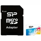Atmiņas karte Silicon Power Elite UHS-1 Colorful 64 GB, MicroSDXC, Flash memory class 10, SD adapter