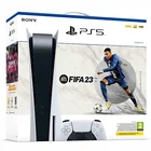 Spēļu konsole PlayStation 5 BlyRay White  + Fifa 23 [Mazlietots]