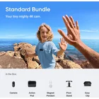 Sporta kamera Insta360 GO 3S Standard Bundle Midnight Black