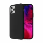 Apple Iphone 12/12 Pro Smoothie Silicone Cover By So Seven Black