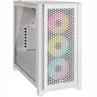 Stacionārā datora korpuss Corsair iCUE 4000D RGB Airflow White