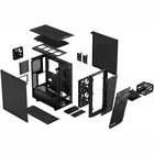 Stacionārā datora korpuss Fractal Design Meshify 2 Compact Dark Tempered Glass Black