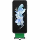Samsung Galaxy Z Flip4 Silicone Cover with Strap Black