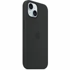 Apple iPhone 15 Silicone Case with MagSafe - Black