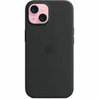 Apple iPhone 15 Silicone Case with MagSafe - Black