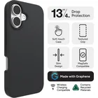 Zagg Manhattan Snap case for Apple Iphone 16 Black