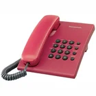 Stacionārais telefons Panasonic KX-TS500FXR Red