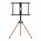 Televizora stiprinājums Gembird TV tripod floor stand swivel/tilt 32" - 75" TVS-75ST-01