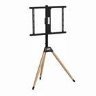 Televizora stiprinājums Gembird TV tripod floor stand swivel/tilt 32" - 75" TVS-75ST-01