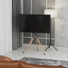 Televizora stiprinājums Gembird TV tripod floor stand swivel/tilt 32" - 75" TVS-75ST-01