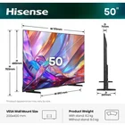 Televizors Hisense 50" UHD QLED Smart TV 50E7S