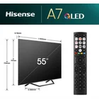 Televizors Hisense 55" UHD QLED Smart TV 55A7NQ