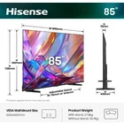 Televizors Hisense 85" UHD QLED Smart TV 85E7S