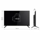 Televizors Kivi 32" HD LED Android TV 32H730QB