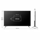 Televizors Kivi 65" UHD LED Android TV 65U760QB