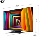 Televizors LG 43" UHD LED Smart TV 43UT91003LA