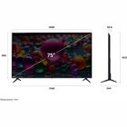 Televizors LG 75" UHD LED AI Smart TV 75UA75006LA